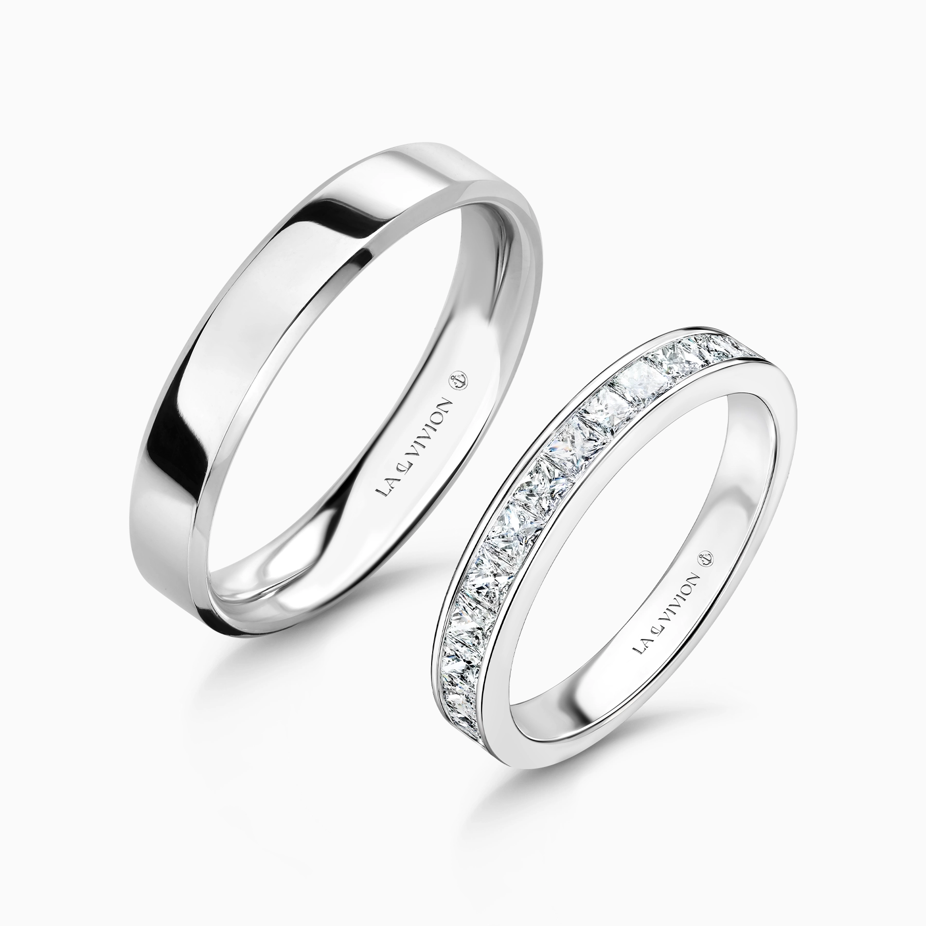 Обручальное кольцо Duo Millenium 0.70 ct