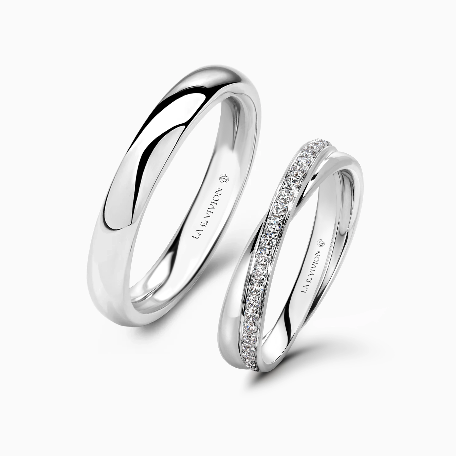Обручальное кольцо Duo L'Accolade