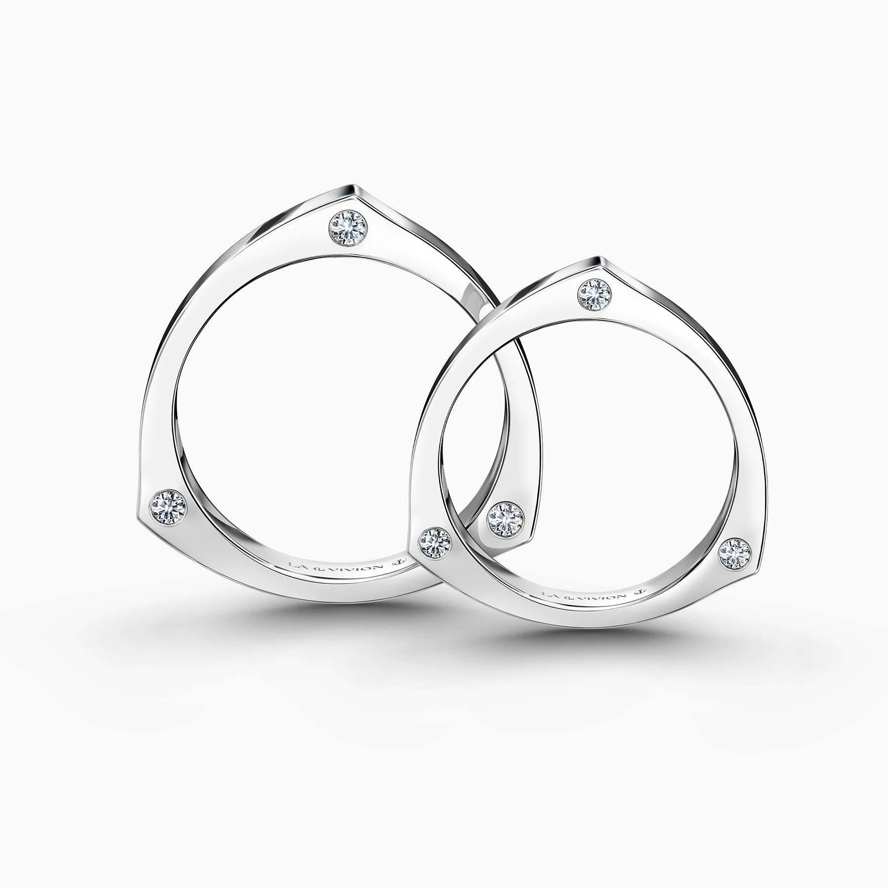 Обручальное кольцо Duo Le Cerf-Volant